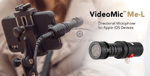 Micro Rode Videomic ME-L for iOS điện thoại iphone, ipad (hàng chính hãng check code)