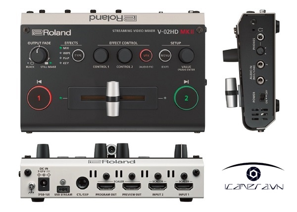 Roland V-02HD MK II Streaming Video Mixer Introduced