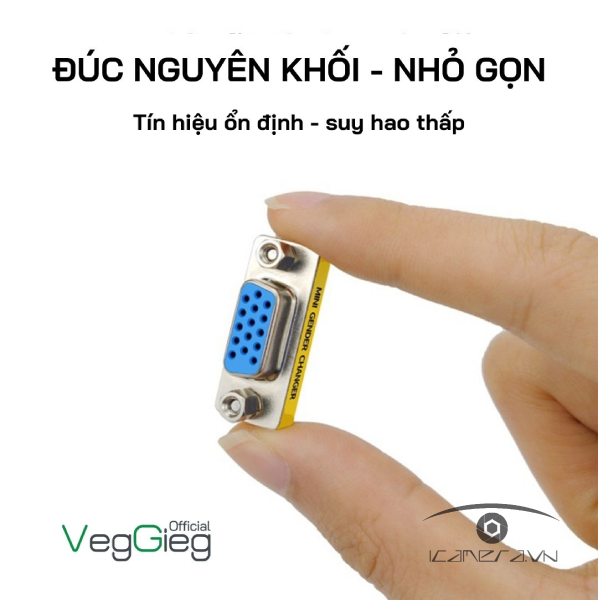 Đầu Nối VGA 2 Đầu Âm - V-S111