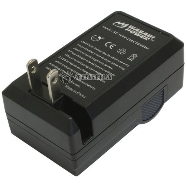 Bộ 2 pin 1 sạc cho Panasonic DMW - BLF19 Wasabi
