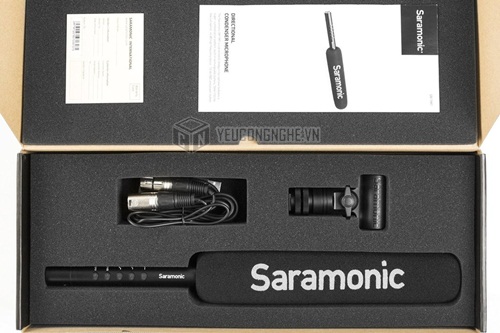 Mic thu âm định hướng Saramonic SR-TM7 shotgun