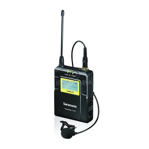 Bộ mic lavalier thu âm không dây Saramonic UWMIC10