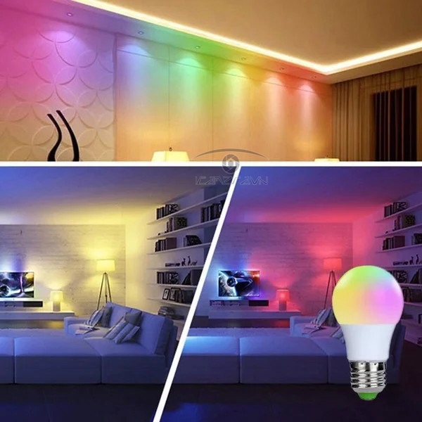 Đèn LED Bulb thông minh Điện Quang Apollo ĐQ SBU11A60SM 05 ( 5W, điều khiển sắc màu RGB, SIG Mesh )