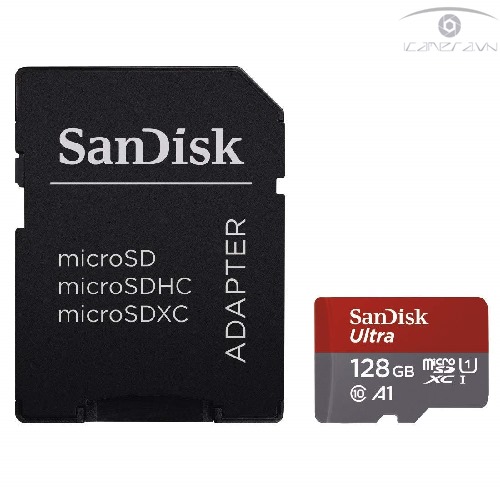 Thẻ nhớ microSDHC Sandisk Ultra A1 Class10 128GB tốc độ 100MB/s SDSQUAR-128G-GN6MN