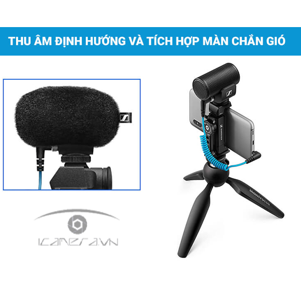 Microphone máy ảnh định hướng SENNHEISER MKE 200