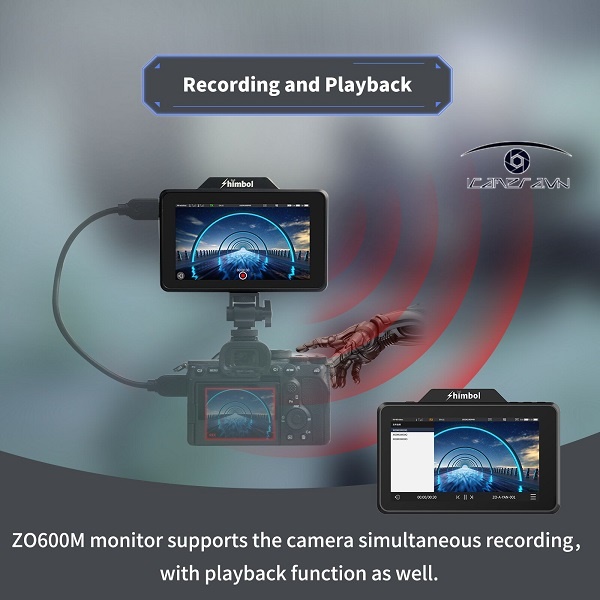 Bộ truyền hình ảnh không dây Shimbol ZO600M - Hệ thống truyền dẫn màn hình máy ảnh