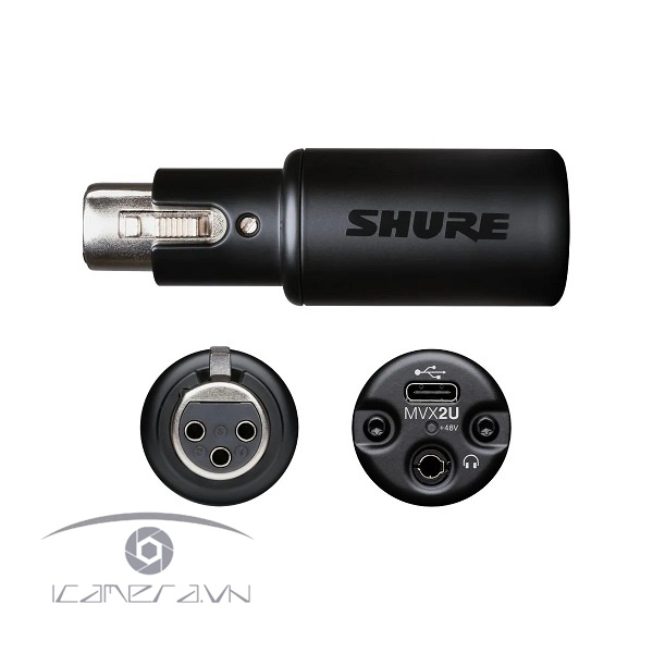  Shure MVX2U XLR sang USB (MVX2U) Bộ chuyển đổi tín hiệu interface 