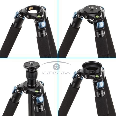 Tripod Sirui R-3213X Series - Chân máy chuyên nghiệp hạng nặng cho nhiếp ảnh gia