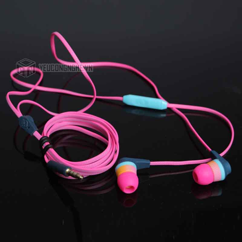 Tai nghe Skullcandy ink'd pink kèm micro