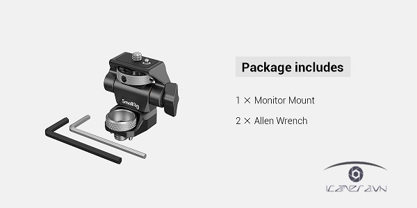 SmallRig 2903B Swivel and Tilt Adjustable Monitor Mount with ARRI-Style Mount