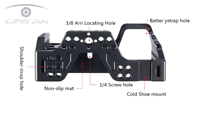 Khung máy SmallRig Cage cho Sony A7III A7RIII Uurig C-A73