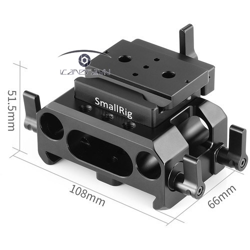 SMALLRIG Baseplate for BMPCC 4K/6K (Arca-Swiss) DBC2261