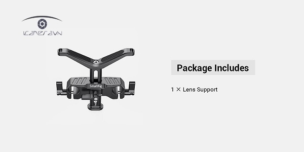 SmallRig BSL2681 - Thanh hỗ trợ đỡ ống kính cho máy ảnh 15mm LWS