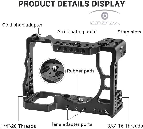 Khung SmallRig Cage cho Sony A7R III (2087B)