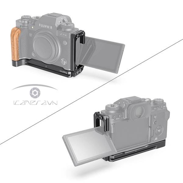 Giá đỡ thao tác nhanh chữ L cho Fujifilm X-T4 - SmallRig L-Bracket LCF2811