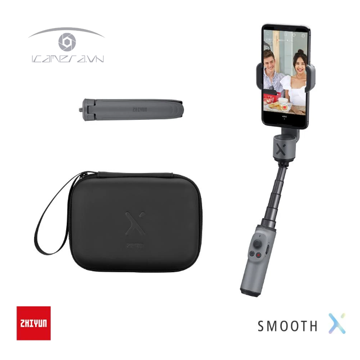 Combo tay cầm chống rung Zhiyun Smooth X và phụ kiện