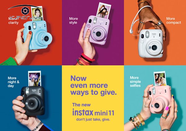 So Sánh Instax Mini 11 Và Mini 9 Fujifilm Có Điểm Gì Khác Biệt