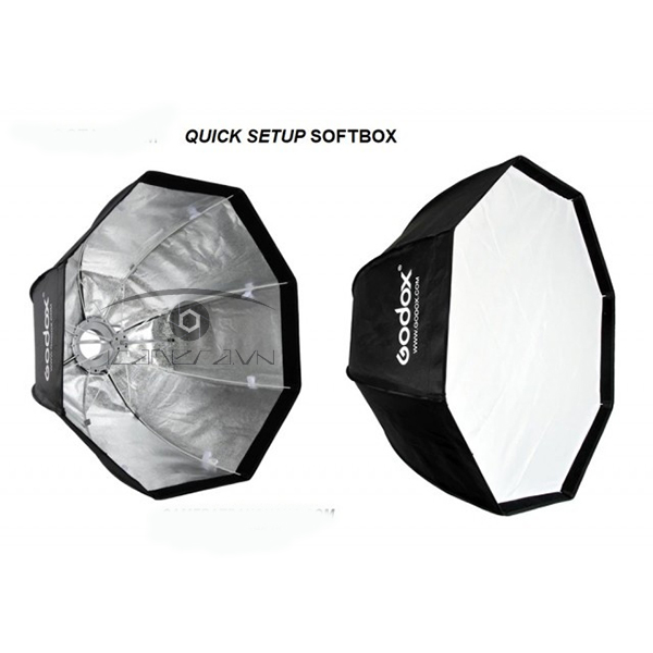 Softbox Godox bát giác thao tác nhanh đường kính 95cm kèm grip lưới tổ ong