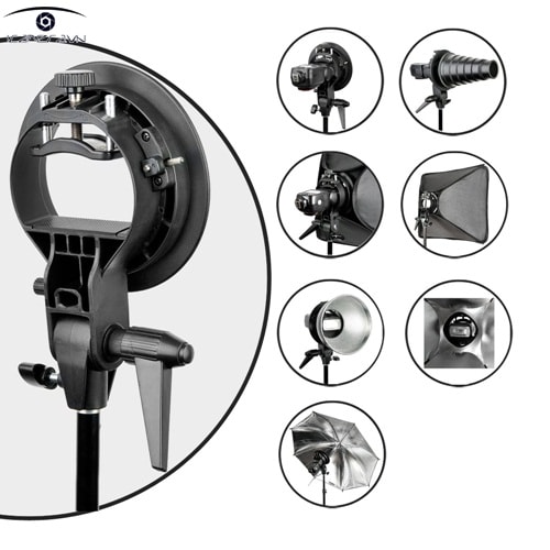 Softbox Godox tản sáng S-type speedlite 50 x 50cm kèm ngàm Bowen