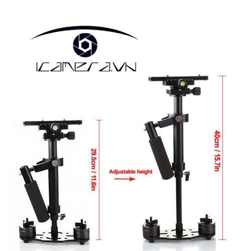 Steady cam Stabilizer ổn định camera, máy quay thiết bị chuyên nghiệp Pro S40