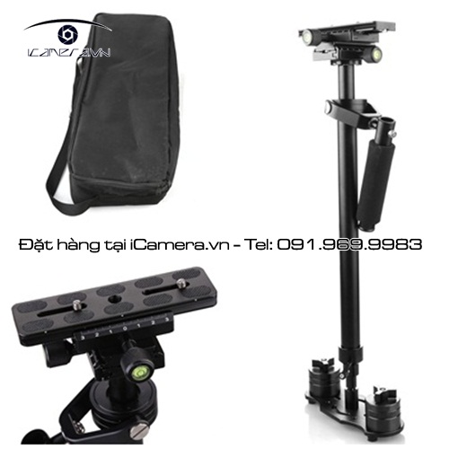 Steadicam cho máy ảnh máy quay chuyên nghiệp bộ cân bằng S80