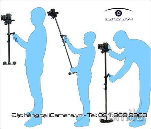 Steadicam cho máy ảnh máy quay chuyên nghiệp bộ cân bằng S80