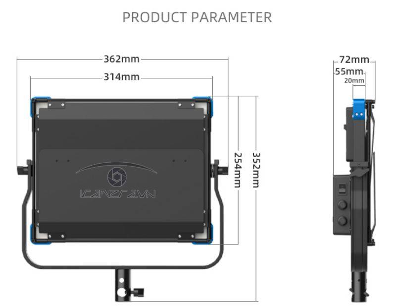 Đèn Led đổi màu RGB SuteFoto TP50