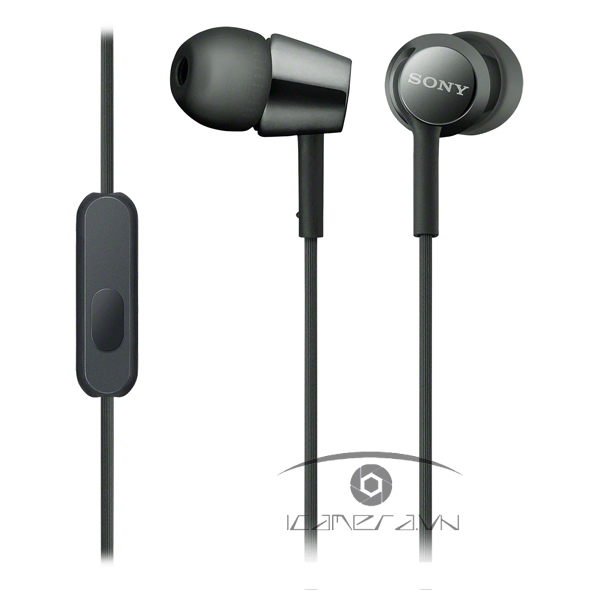 Tai nghe In-ear MDR-EX15AP | Trắng - Đen | Chính hãng