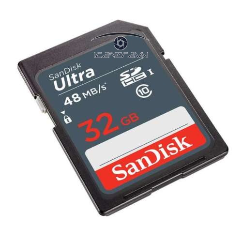 Thẻ nhớ Ultra C10 UHS-1 32GB Sandisk tốc độ 48 MB/s SDSDUNB-032G-GN3IN