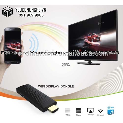 Thiết bị kết nối tivi HDMI không dây cho iPhone, iPad