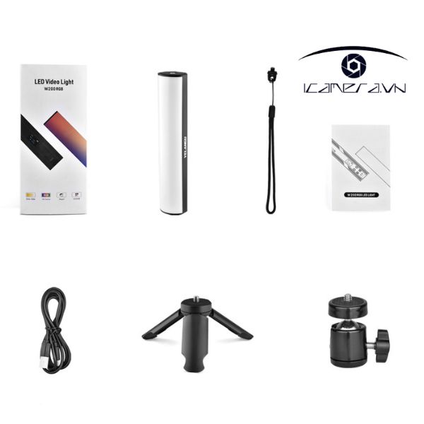 Đèn led Video YELANGU W200 RGB