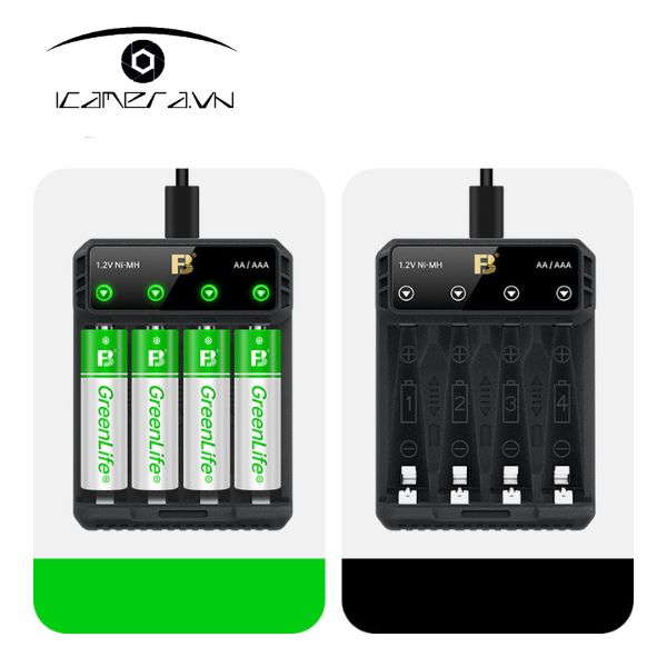 Bộ sạc pin AA và AAA hãng FB-C61