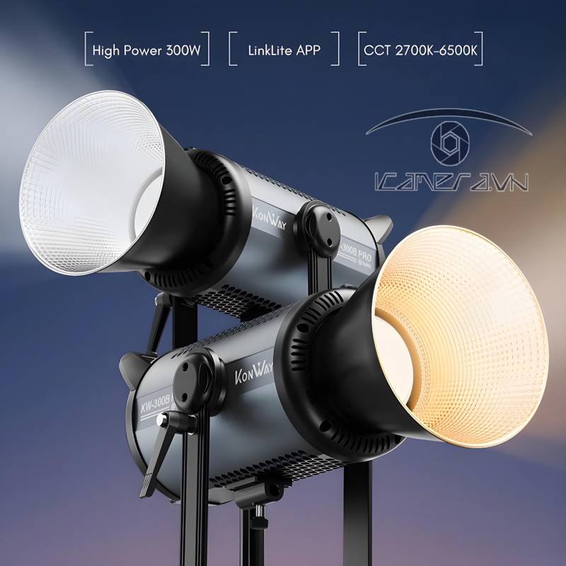 Đèn Led Tolifo KW-300B Pro 2700-6500K 