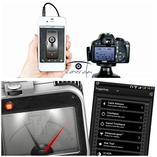 Triggertrap Thiết bị điều khiển máy ảnh bằng smartphone WFYK3.0 cổng máy 3N