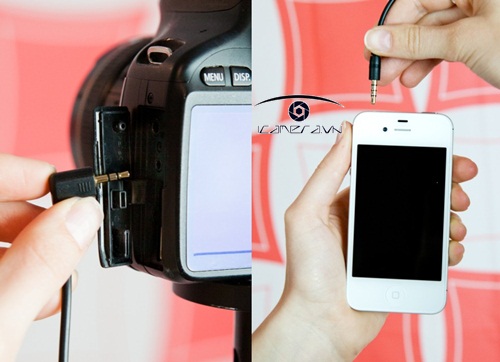 Triggertrap Thiết bị điều khiển máy ảnh bằng smartphone WFYK3.0 cổng máy 3N
