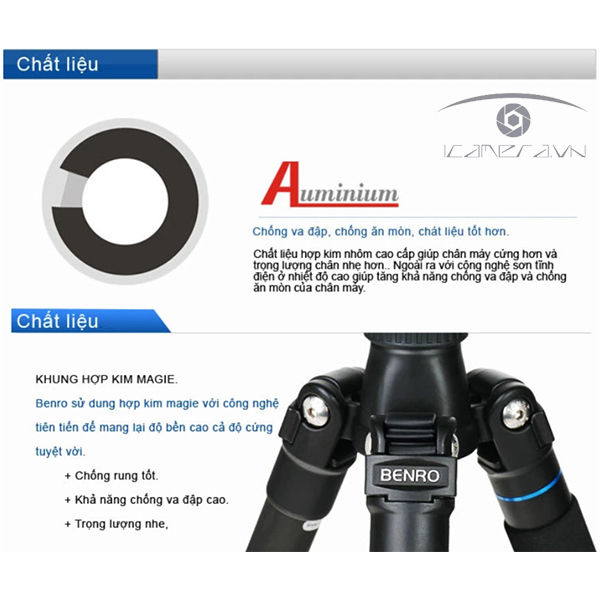 Chân máy Benro iFoto Aluminum - FIF28AIB2