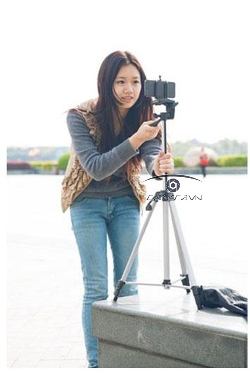 Tripod cho điện thoại, máy ảnh kỹ thuật số 102cm Weifeng WT-3110A