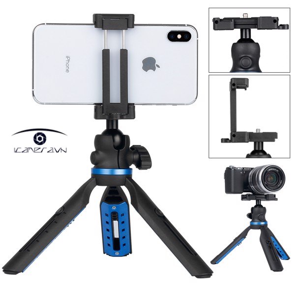 Tripod mini 2 trong 1 Ulanzi TT20 cho dien thoai may anh gia re ha noi