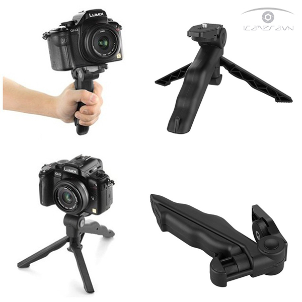 Tripod mini để bàn cho điện thoại, gopro hỗ trợ quay phim, chụp ảnh