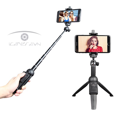 Chân đế kiêm gậy chụp ảnh có điều khiển Yunteng YT-9928 3 trong 1