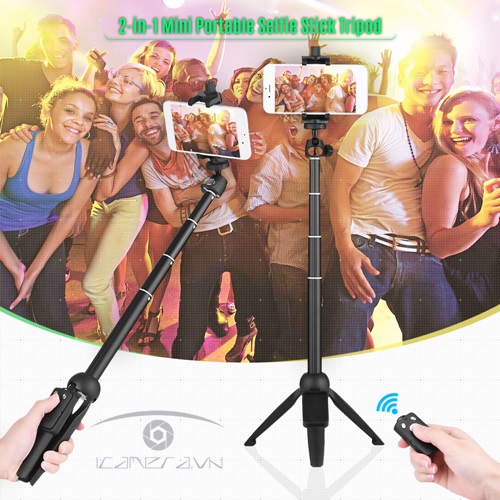 Chân đế kiêm gậy chụp ảnh có điều khiển Yunteng YT-9928 3 trong 1