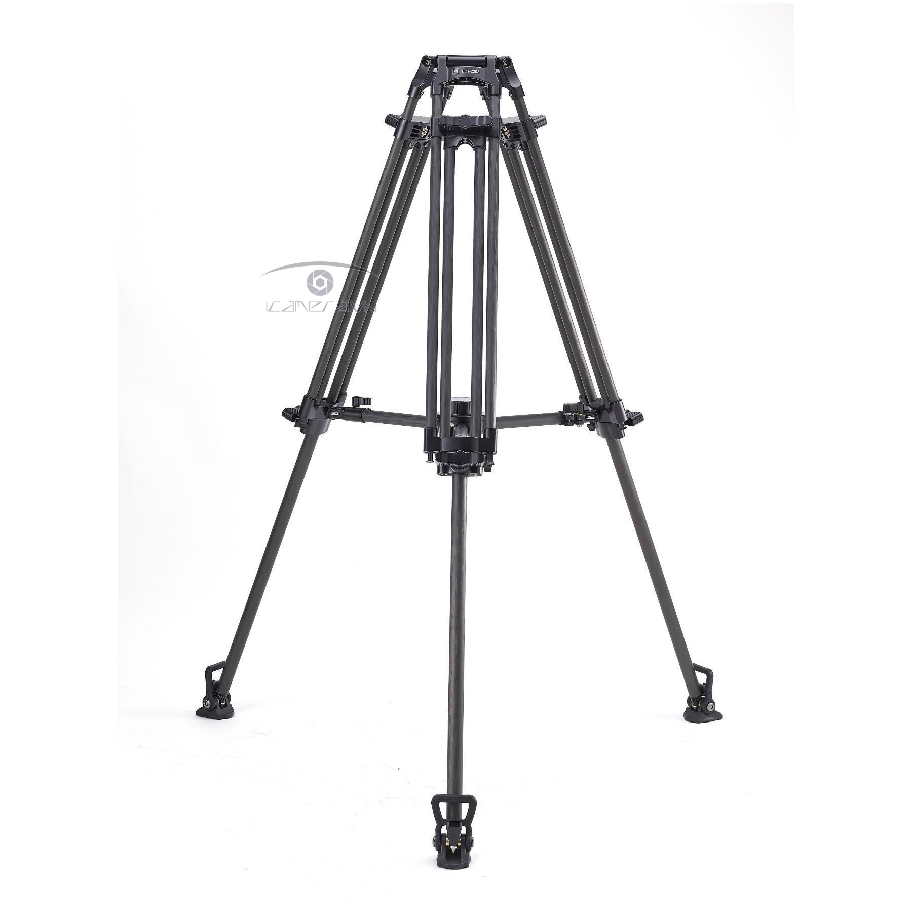 Chân máy quay cao cấp Tripod Sirui BCT-2203 cấu tạo 10 lớp Carbon Fiber