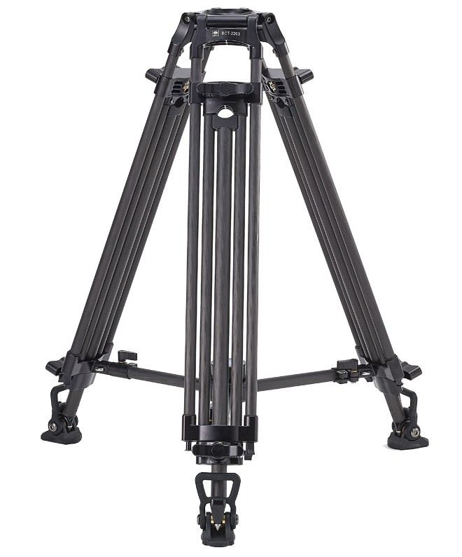 Chân máy quay cao cấp Tripod Sirui BCT-2203 cấu tạo 10 lớp Carbon Fiber