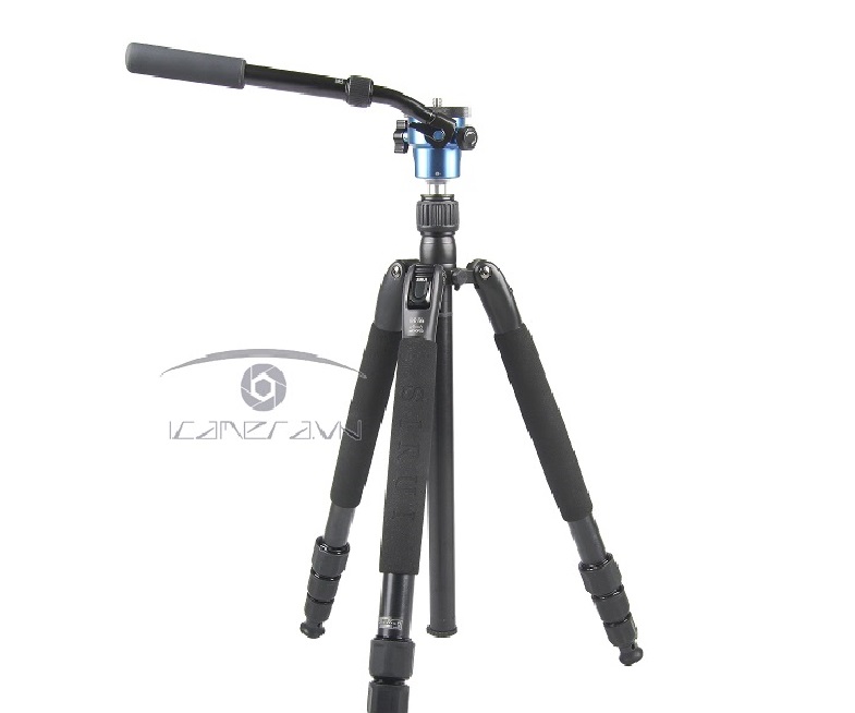 Chân máy ảnh Tripod Sirui VHD-2004 đa năng 2in1 chất liệu hợp kim nhôm Aluminum