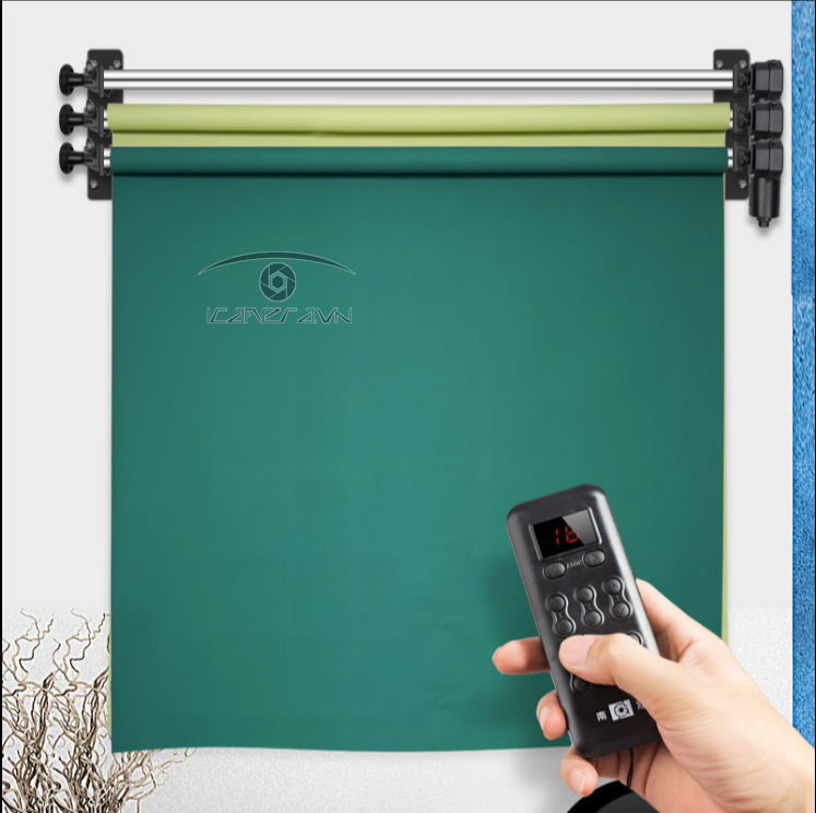 Trục cuốn phông điều khiển từ xa NG-3RE (loại 3 phông)