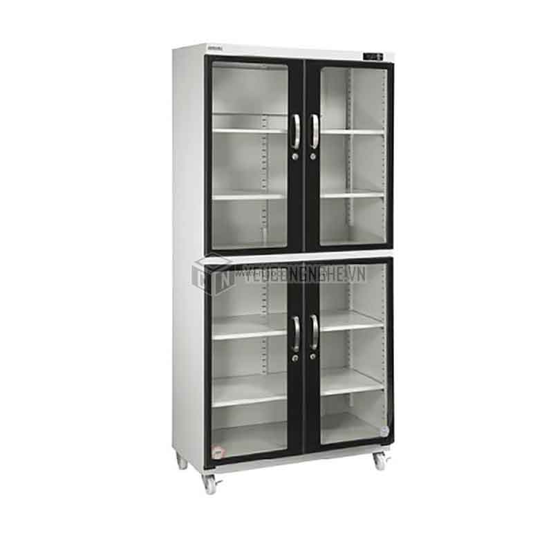 Tủ chống ẩm giá rẻ cho máy quay, máy ảnh chính hãng ANDBON AD-600S 580 LÍT màu trắng