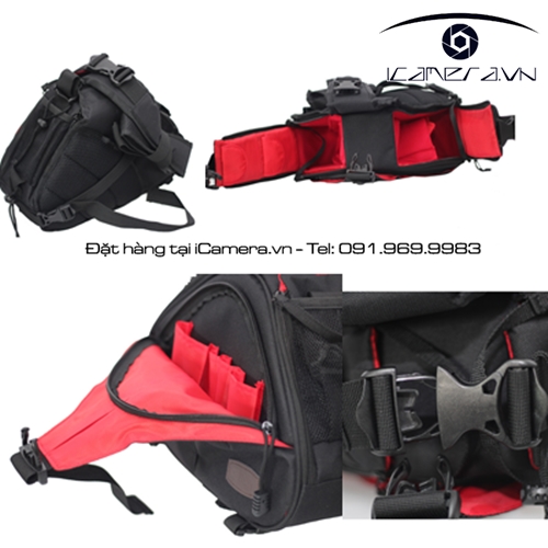 Túi máy ảnh khoác vai nhỏ gọn cho máy ảnh DSLR Caden K1