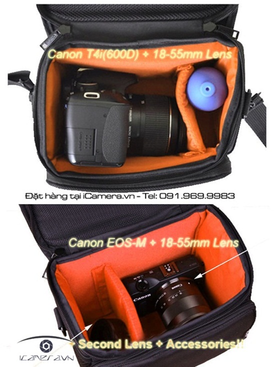 Túi đựng máy ảnh, camera Canon EOS size S CNS-16