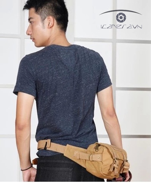 Túi đựng máy ảnh cỡ nhỏ Caden F0 màu kaki