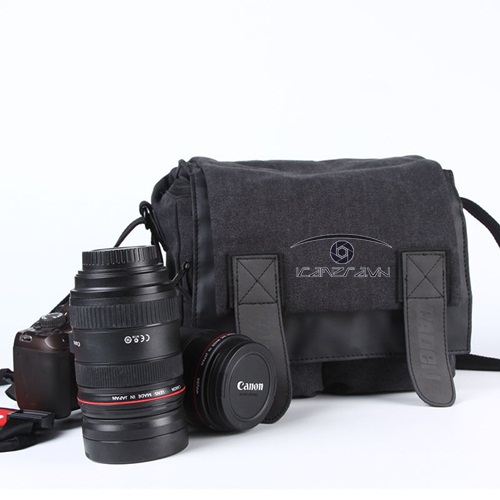 Túi đựng máy ảnh DSLR Caden M2 size vừa màu đen